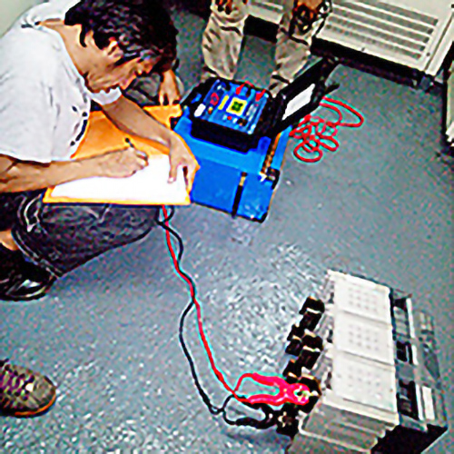 Electrical Room Breaker Test